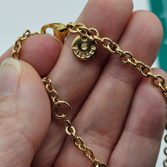 Talbots Long Layered Multi-Strand GoldTone Rope Chain Necklace Classic Old Money - Picture 4 of 5